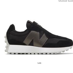 New Balance 327 Black/white lifestyle shoe